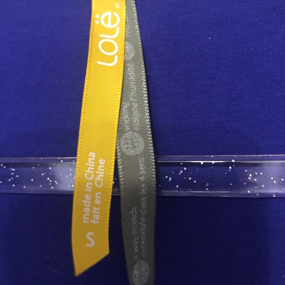 LOLË violet athletic top - Picture 4 of 5